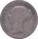 1876 THREEPENCE ( FAIR ) B - Threepence - Cambridgeshire Coins