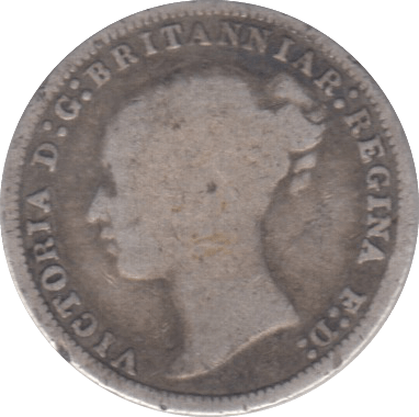 1876 THREEPENCE ( FAIR ) - Threepence - Cambridgeshire Coins