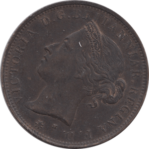 1877 1/12 OF A SHILLING JERSEY - WORLD COINS - Cambridgeshire Coins