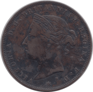 1877 1/24TH OF A SHILLING JERSEY - WORLD COINS - Cambridgeshire Coins