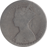 1877 FLORIN ( FAIR ) - FLORIN - Cambridgeshire Coins