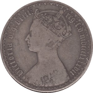 1877 FLORIN ( FINE ) 1 - Florin - Cambridgeshire Coins