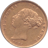 1877 GOLD HALF SOVEREIGN ( AUNC ) - Half Sovereign - Cambridgeshire Coins