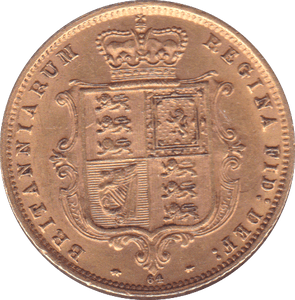 1877 GOLD HALF SOVEREIGN ( AUNC ) - Half Sovereign - Cambridgeshire Coins