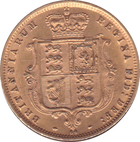 1877 GOLD HALF SOVEREIGN ( AUNC ) - Half Sovereign - Cambridgeshire Coins