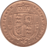 1877 GOLD HALF SOVEREIGN ( GVF ) - Half Sovereign - Cambridgeshire Coins