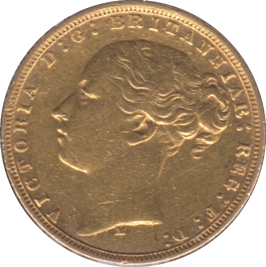 1877 GOLD SOVEREIGN ( GVF ) MELBOURNE MINT - Sovereign - Cambridgeshire Coins