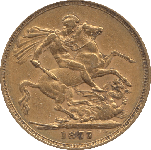 1877 GOLD SOVEREIGN MELBOURNE MINT - Sovereign - Cambridgeshire Coins