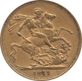 1877 GOLD SOVEREIGN MELBOURNE MINT - Sovereign - Cambridgeshire Coins