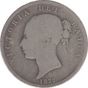 1877 HALFCROWN ( FAIR ) 2 - Halfcrown - Cambridgeshire Coins