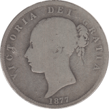 1877 HALFCROWN ( FAIR ) 2 - Halfcrown - Cambridgeshire Coins