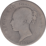1877 HALFCROWN ( FAIR ) 4 - Halfcrown - Cambridgeshire Coins