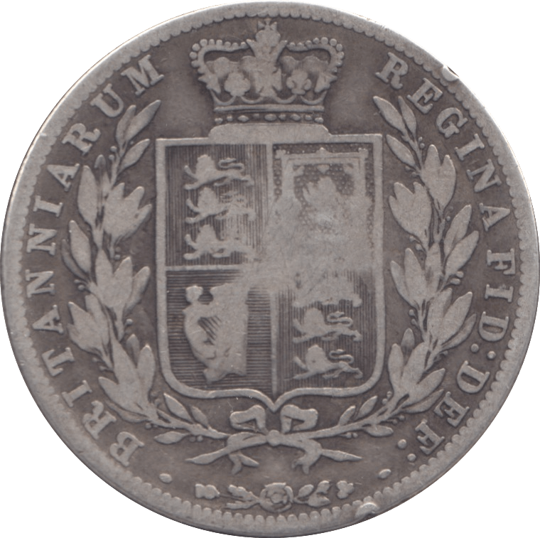 1877 HALFCROWN ( FAIR ) - Halfcrown - Cambridgeshire Coins