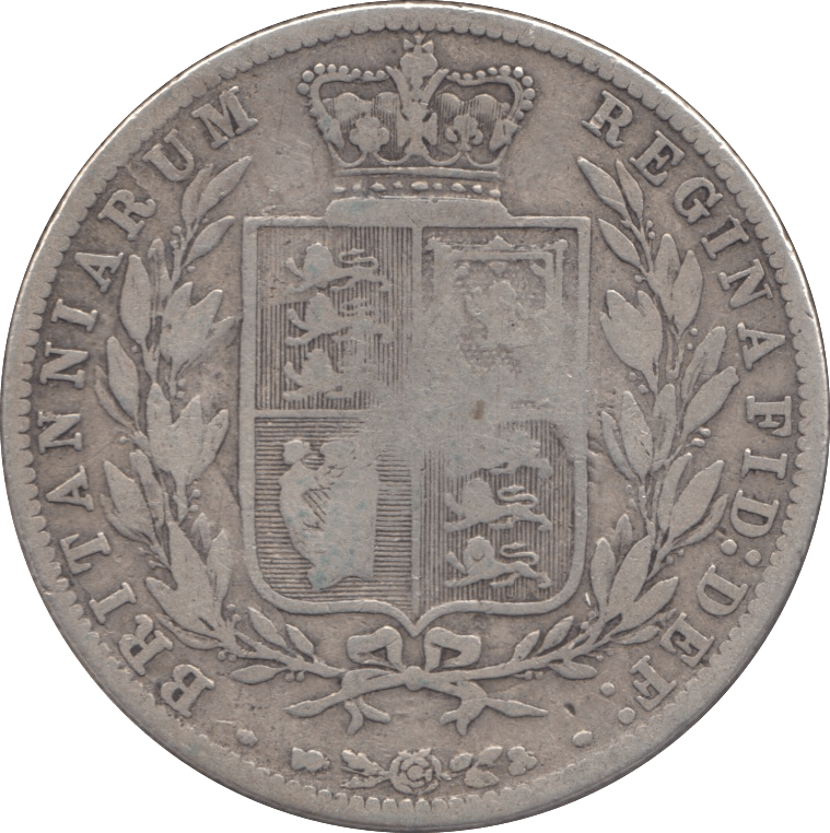 1877 HALFCROWN ( NF ) - Halfcrown - Cambridgeshire Coins