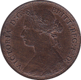 1877 HALFPENNY ( BU ) - Halfpenny - Cambridgeshire Coins