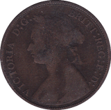 1877 HALFPENNY ( F ) - Halfpenny - Cambridgeshire Coins