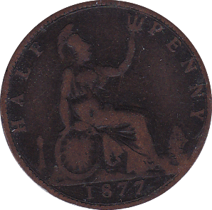 1877 HALFPENNY ( FAIR ) - Halfpenny - Cambridgeshire Coins