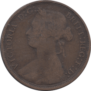 1877 HALFPENNY ( FINE ) - Halfpenny - Cambridgeshire Coins