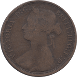 1877 HALFPENNY ( FINE ) - Halfpenny - Cambridgeshire Coins