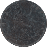 1877 HALFPENNY ( GVF ) 8 - HALFPENNY - Cambridgeshire Coins