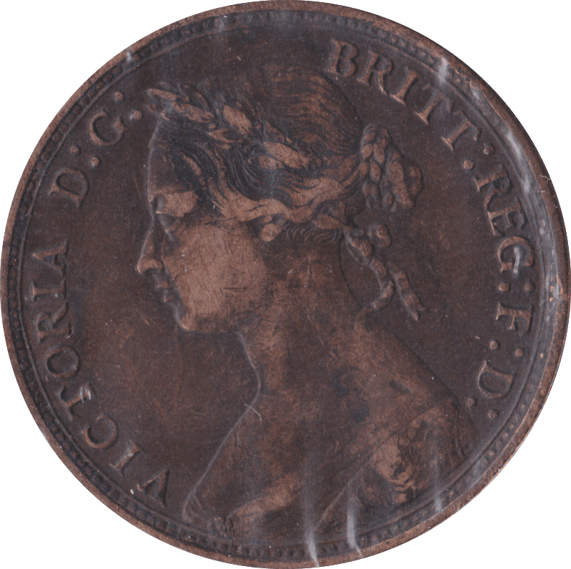 1877 HALFPENNY ( VF ) - Halfpenny - Cambridgeshire Coins