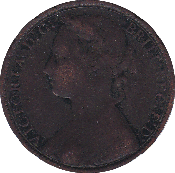 1877 PENNY ( F ) - Penny - Cambridgeshire Coins