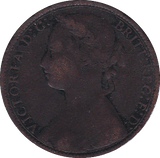 1877 PENNY ( F ) - Penny - Cambridgeshire Coins
