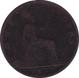 1877 PENNY ( FAIR ). - Penny - Cambridgeshire Coins