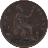 1877 PENNY ( FINE ) 2 24 - Penny - Cambridgeshire Coins