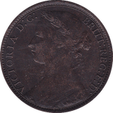 1877 PENNY ( VF ) . - Penny - Cambridgeshire Coins