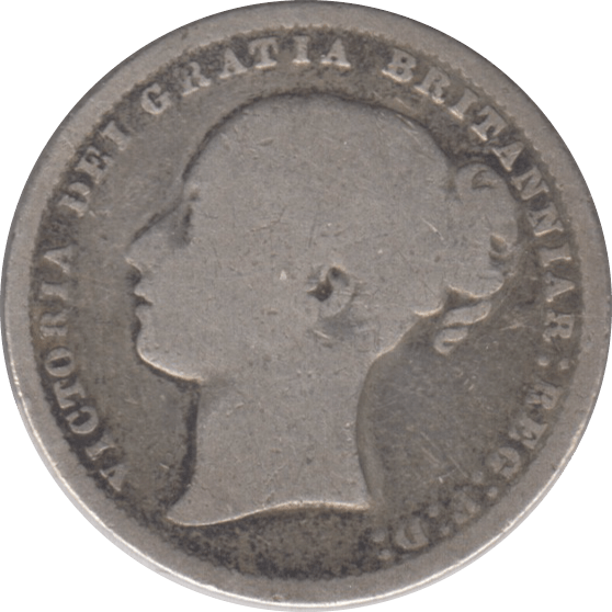 1877 SHILLING ( FAIR ) 6 - Shilling - Cambridgeshire Coins
