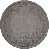 1877 SHILLING ( FAIR ) DIE 44 - Shilling - Cambridgeshire Coins