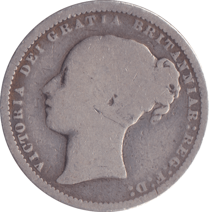 1877 SHILLING ( FAIR ) DIE 47 - Shilling - Cambridgeshire Coins