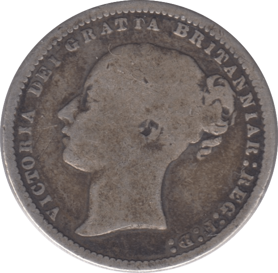 1877 SHILLING ( FAIR ) DIE 84 - Shilling - Cambridgeshire Coins
