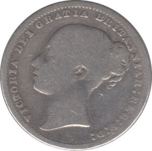1877 SHILLING ( FINE ) DIE 12 - Shilling - Cambridgeshire Coins