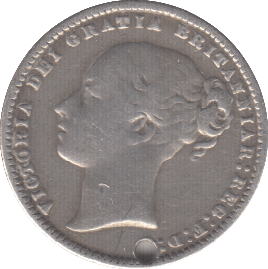 1877 SHILLING ( FINE ) DIE 35 - Shilling - Cambridgeshire Coins