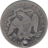 1877 SILVER 1/4 DOLLAR USA - SILVER WORLD COINS - Cambridgeshire Coins