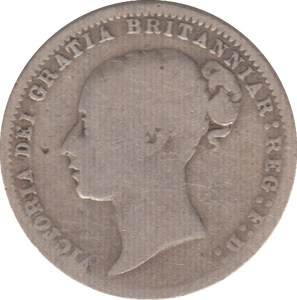 1877 SIXPENCE ( FAIR ) - Sixpence - Cambridgeshire Coins