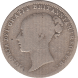 1877 SIXPENCE ( FAIR ) - Sixpence - Cambridgeshire Coins