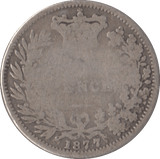 1877 SIXPENCE ( FAIR ) - Sixpence - Cambridgeshire Coins