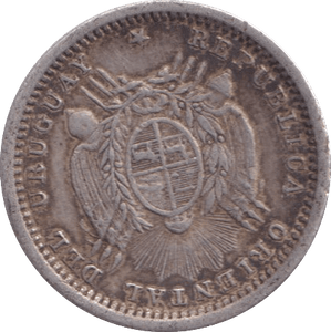 1877 URUGUAY - WORLD COINS - Cambridgeshire Coins