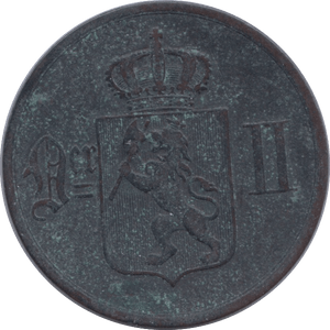 1878 5 ORE NORWAY - WORLD COINS - Cambridgeshire Coins