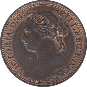 1878 FARTHING ( BU ) - Farthing - Cambridgeshire Coins