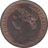 1878 FARTHING ( BU ) - Farthing - Cambridgeshire Coins