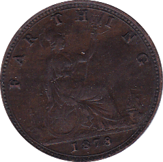 1878 FARTHING ( GEF ) - Farthing - Cambridgeshire Coins