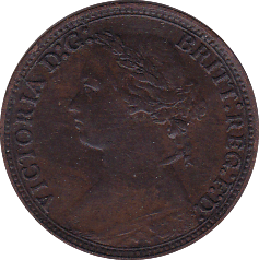 1878 FARTHING ( GEF ) - Farthing - Cambridgeshire Coins