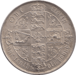 1878 FLORIN ( AUNC ) DIE 79 - FLORIN - Cambridgeshire Coins