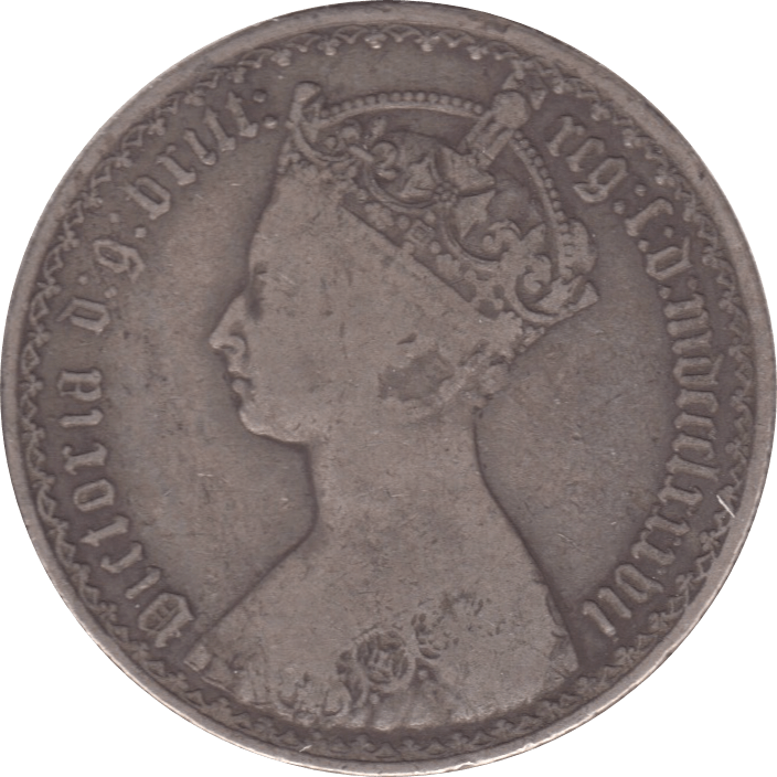 1878 FLORIN ( FAIR ) 1 DIE 532 - Florin - Cambridgeshire Coins