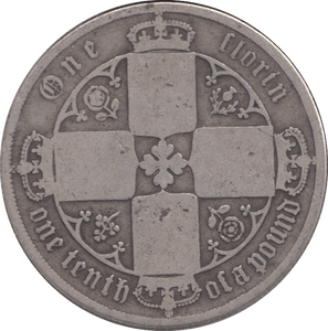 1878 FLORIN ( FAIR ) 2 - Florin - Cambridgeshire Coins