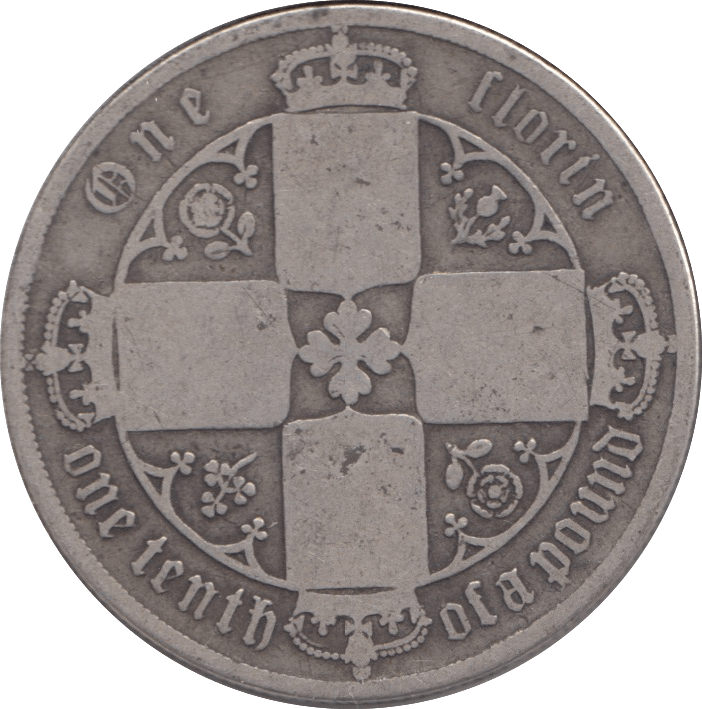 1878 FLORIN ( FAIR ) 2 - Florin - Cambridgeshire Coins